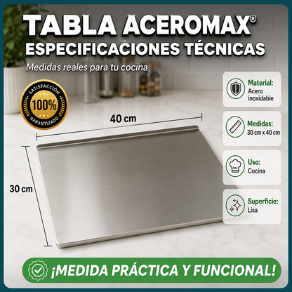 Tabla AceroMax® - ¡Durabilidad y Practicidad en Cada Corte!