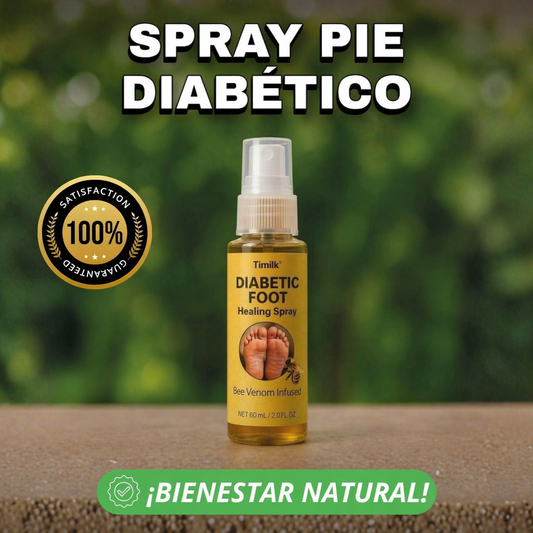 Spray Curativo para Pie Diabetico® — ¡El Escudo Clínico para la Salud de tus Pies!